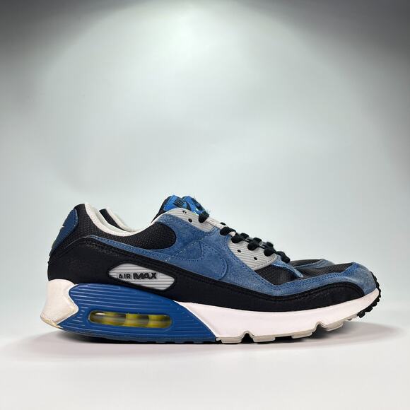 Nike Air Max 90 Atlantic Blue Retro Running Sneaker DM0029-001 Men's Size 12.5 - Picture 1 of 10